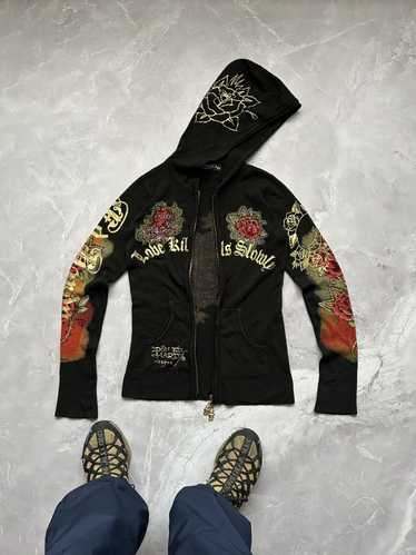 Christian Audigier × Ed Hardy × Rare Rare Vintage… - image 1