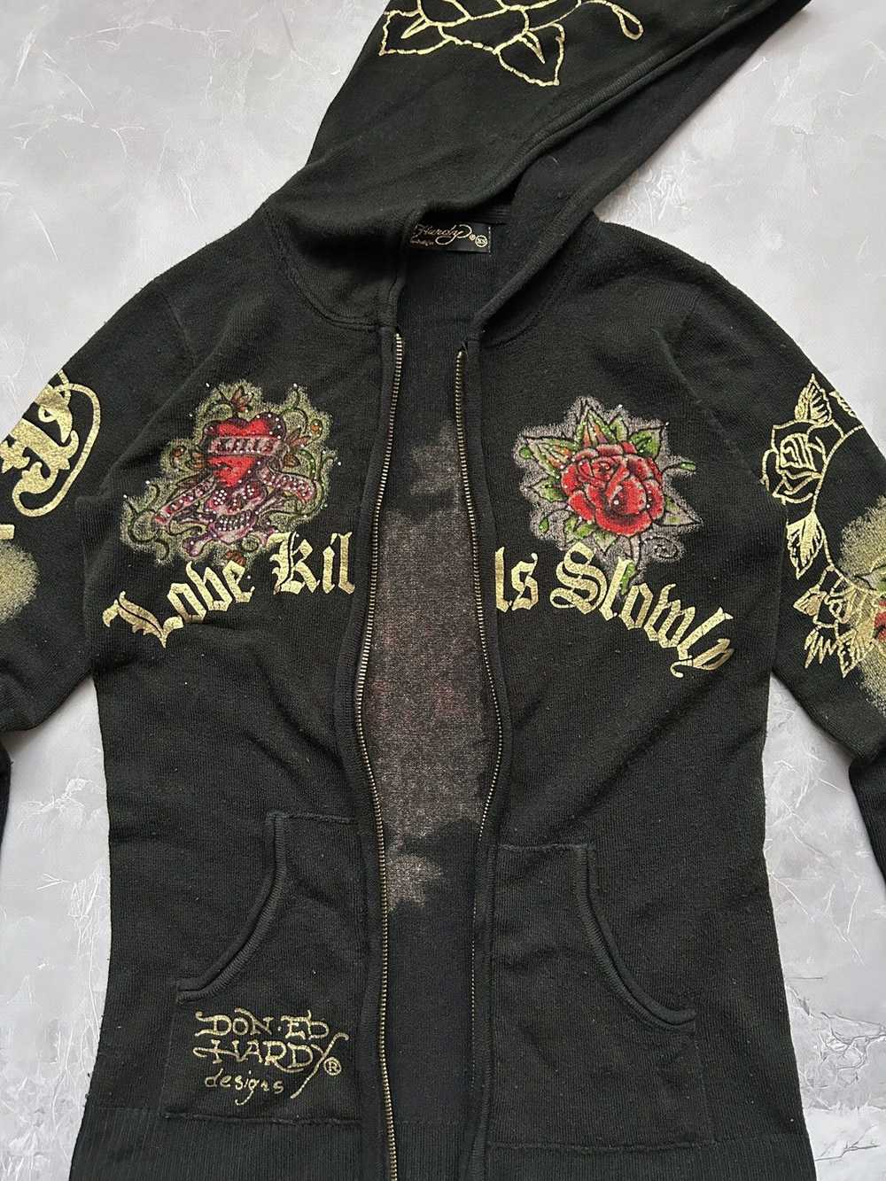 Christian Audigier × Ed Hardy × Rare Rare Vintage… - image 4