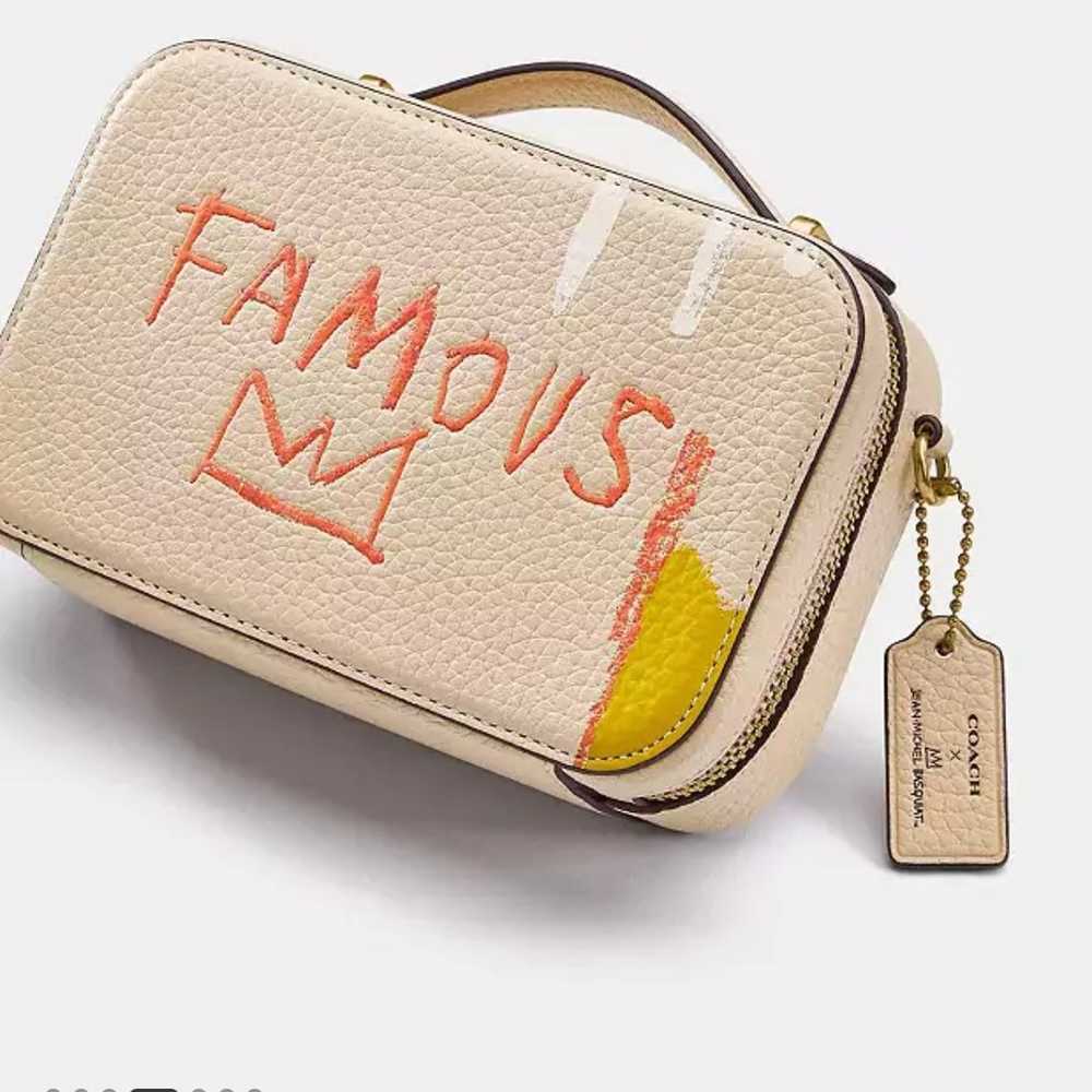 JEAN-MICHEL BASQUIAT COACH IVORY LEATHER FAMOUS - image 4