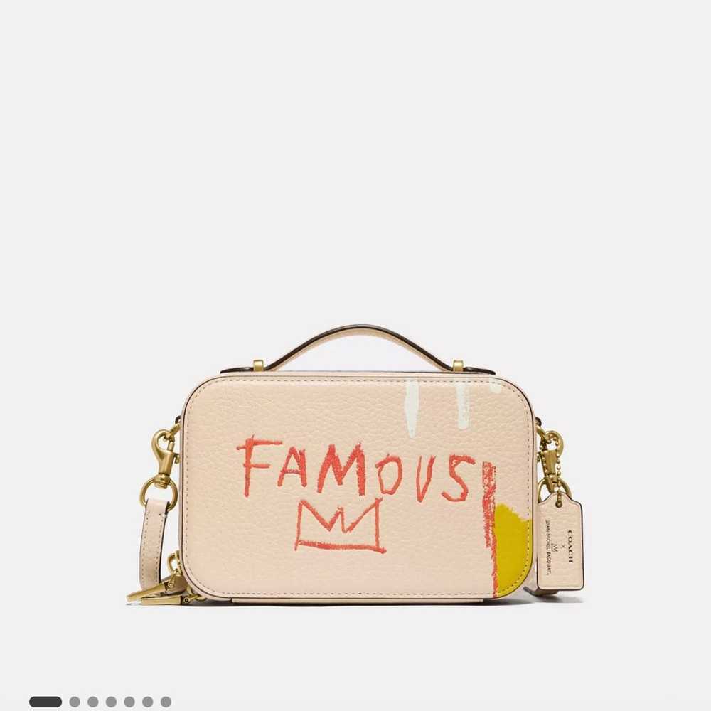 JEAN-MICHEL BASQUIAT COACH IVORY LEATHER FAMOUS - image 5