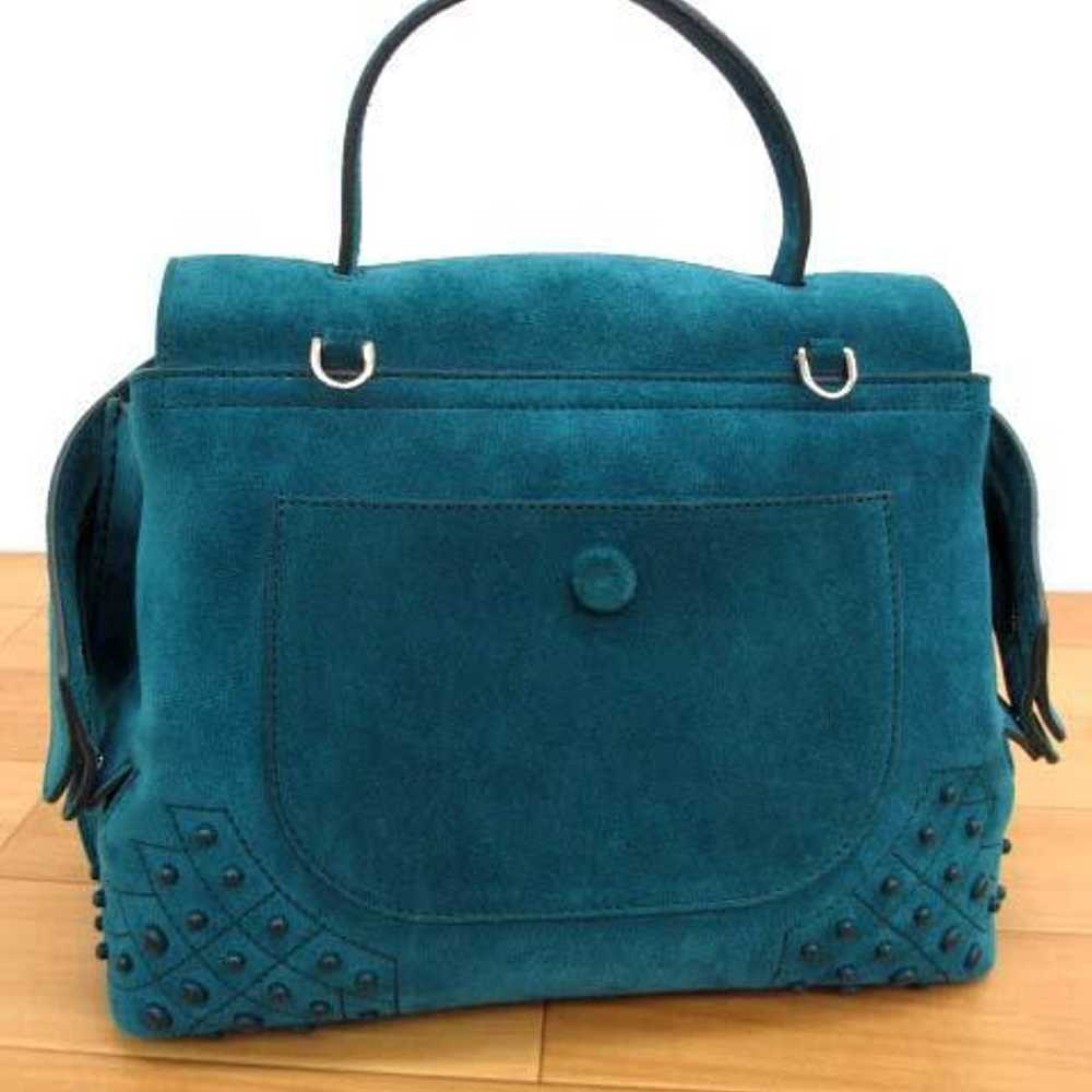 Excellent condition TOD'S Wave Bag Suede 2-way - image 2