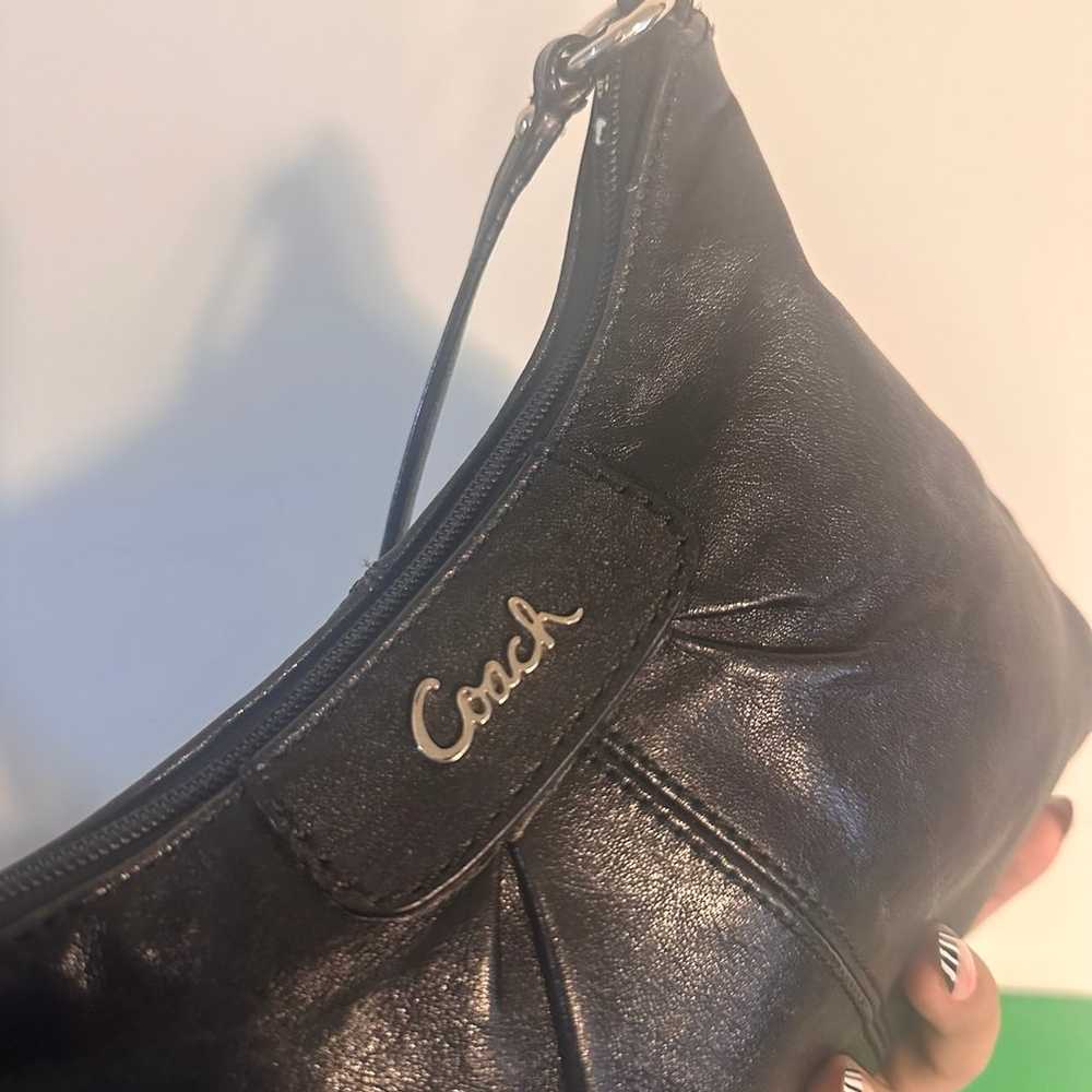 Coach Ashley Vintage Swingpack Small Black Leathe… - image 10