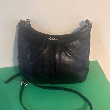 Coach Ashley Vintage Swingpack Small Black Leathe… - image 1