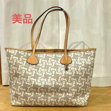 No408 Celine Sulky Genuine Leather Tote Bag - image 1