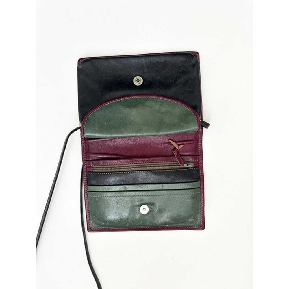 Retro Genuine Genuine Leather Tri-Color Crossbody… - image 6