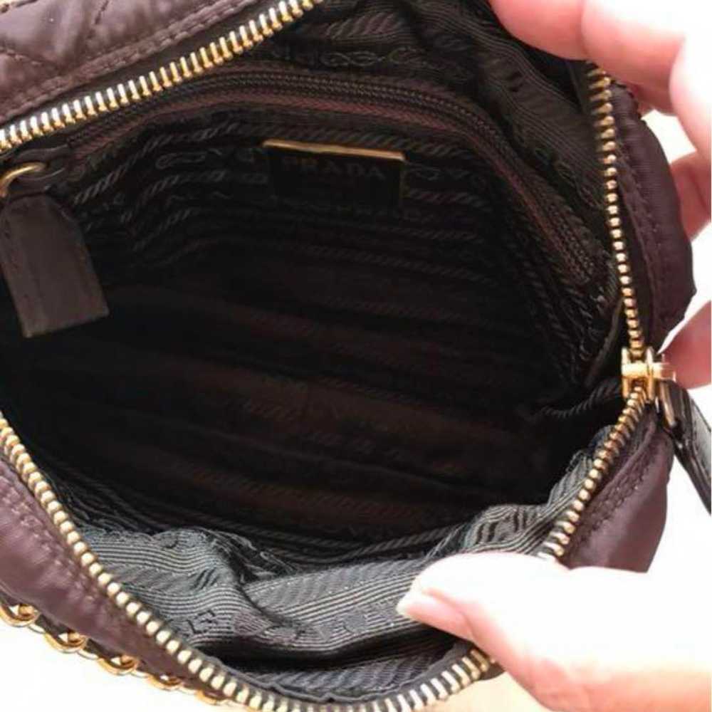 Prada Chain Mini Bag Brown - image 6