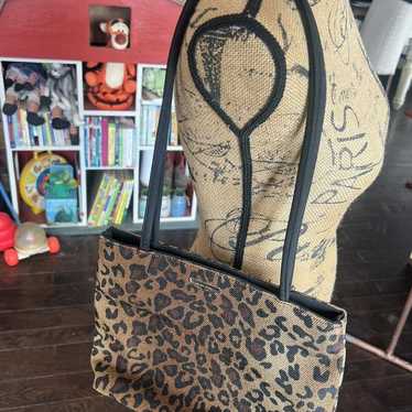 Nine West Vintage Leopard Shoulder Bag EUC Clean! - image 1