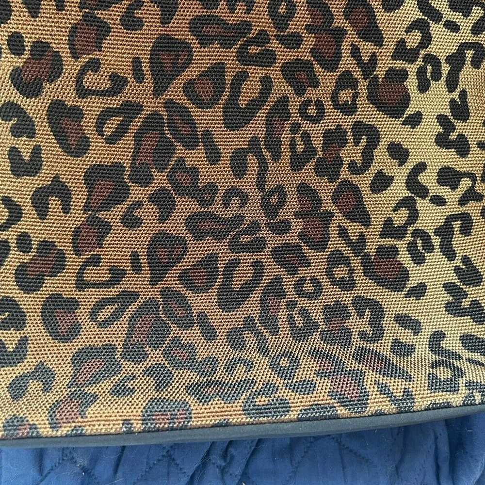 Nine West Vintage Leopard Shoulder Bag EUC Clean! - image 3