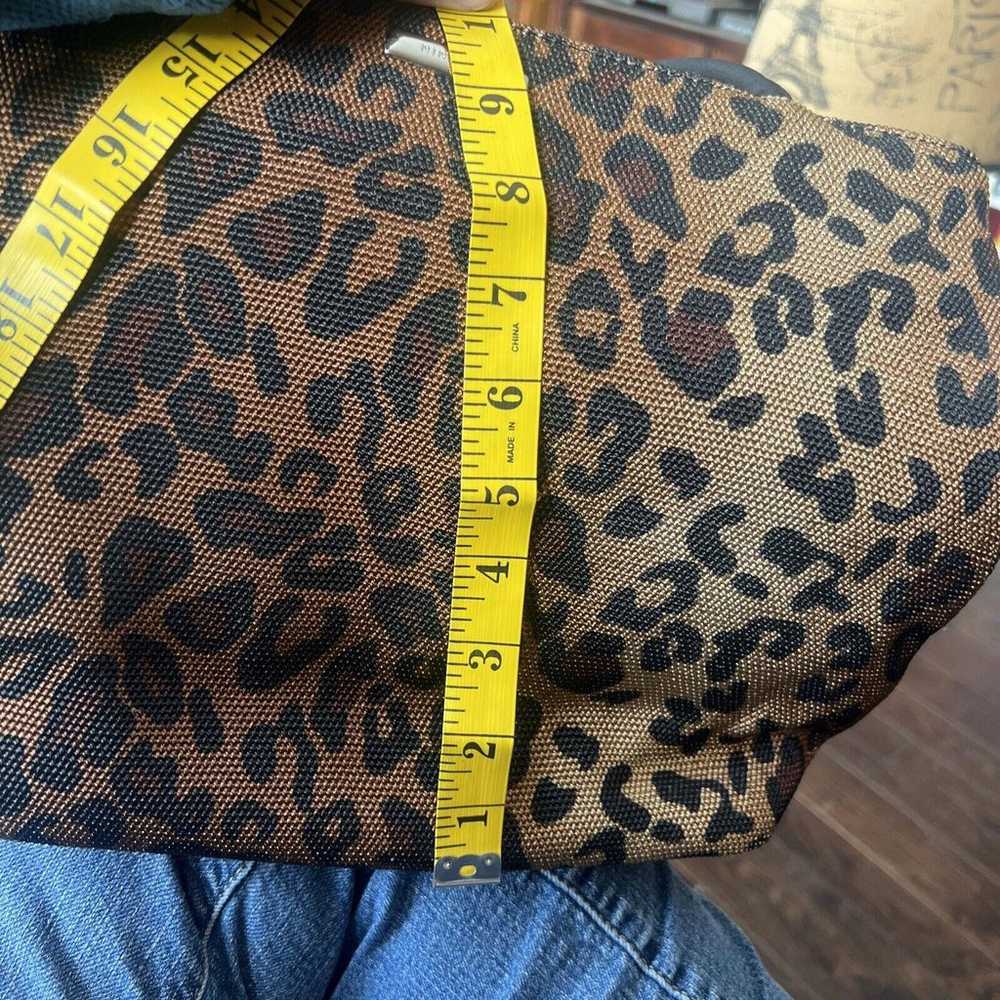 Nine West Vintage Leopard Shoulder Bag EUC Clean! - image 9