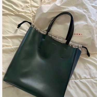 MARNI Museo Leather Tote Bag - image 1