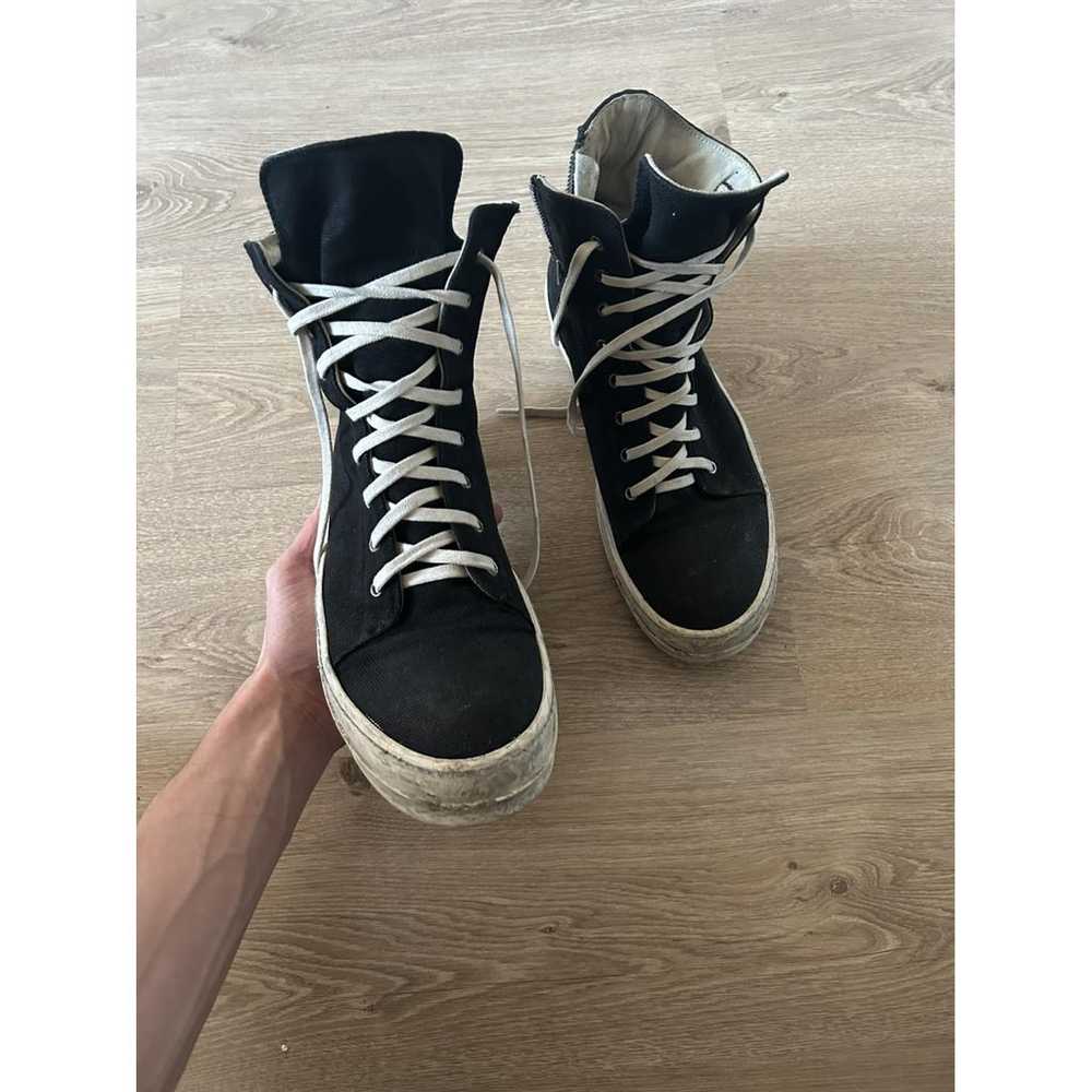 Rick Owens Drkshdw Cloth high trainers - image 5