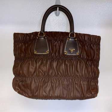 Prada Napa leather handbag