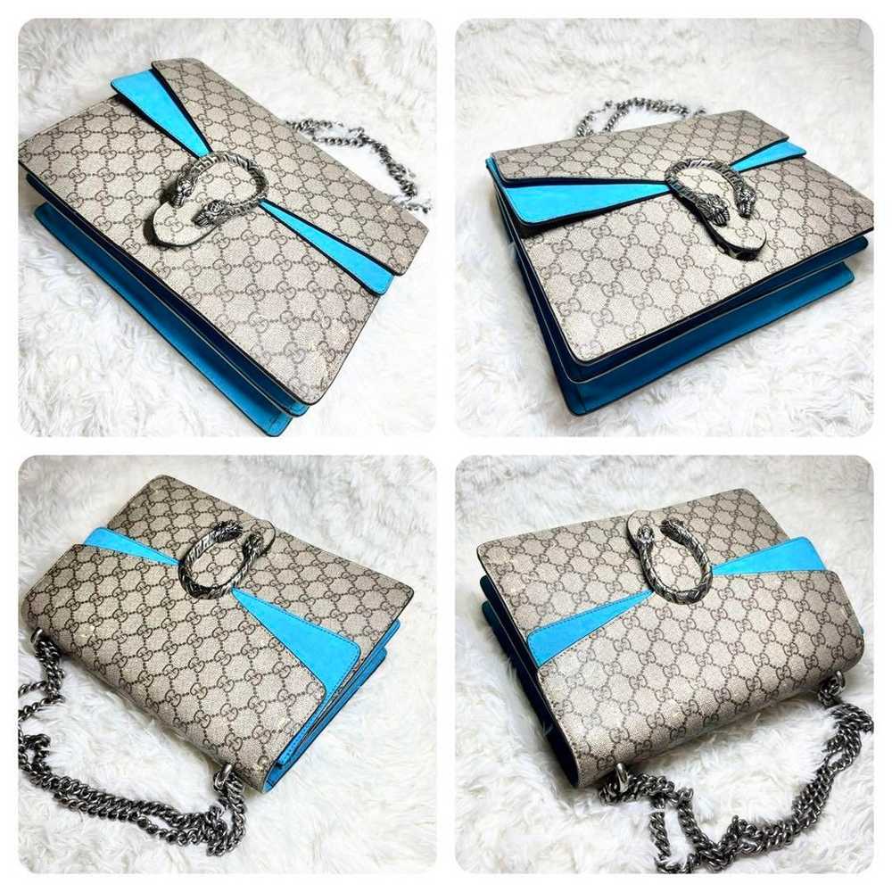 GUCCI Dionysus Chain Shoulder Bag GG Pattern Ligh… - image 2