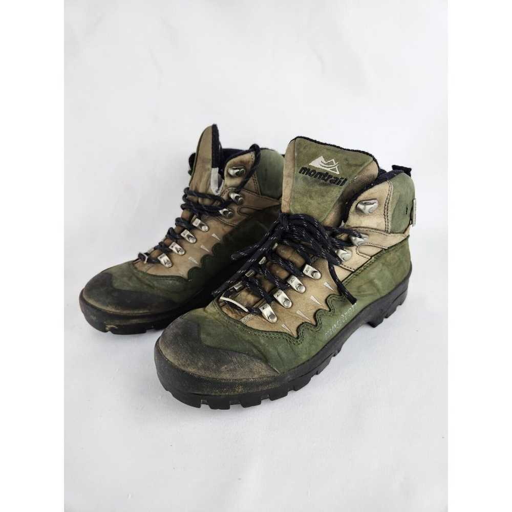 Montrail GTX Womens Brown Green Leather Waterproo… - image 1