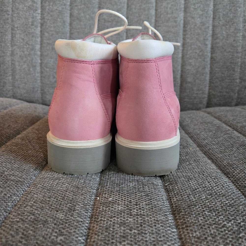 Pink ankle Timberland Boots - image 5