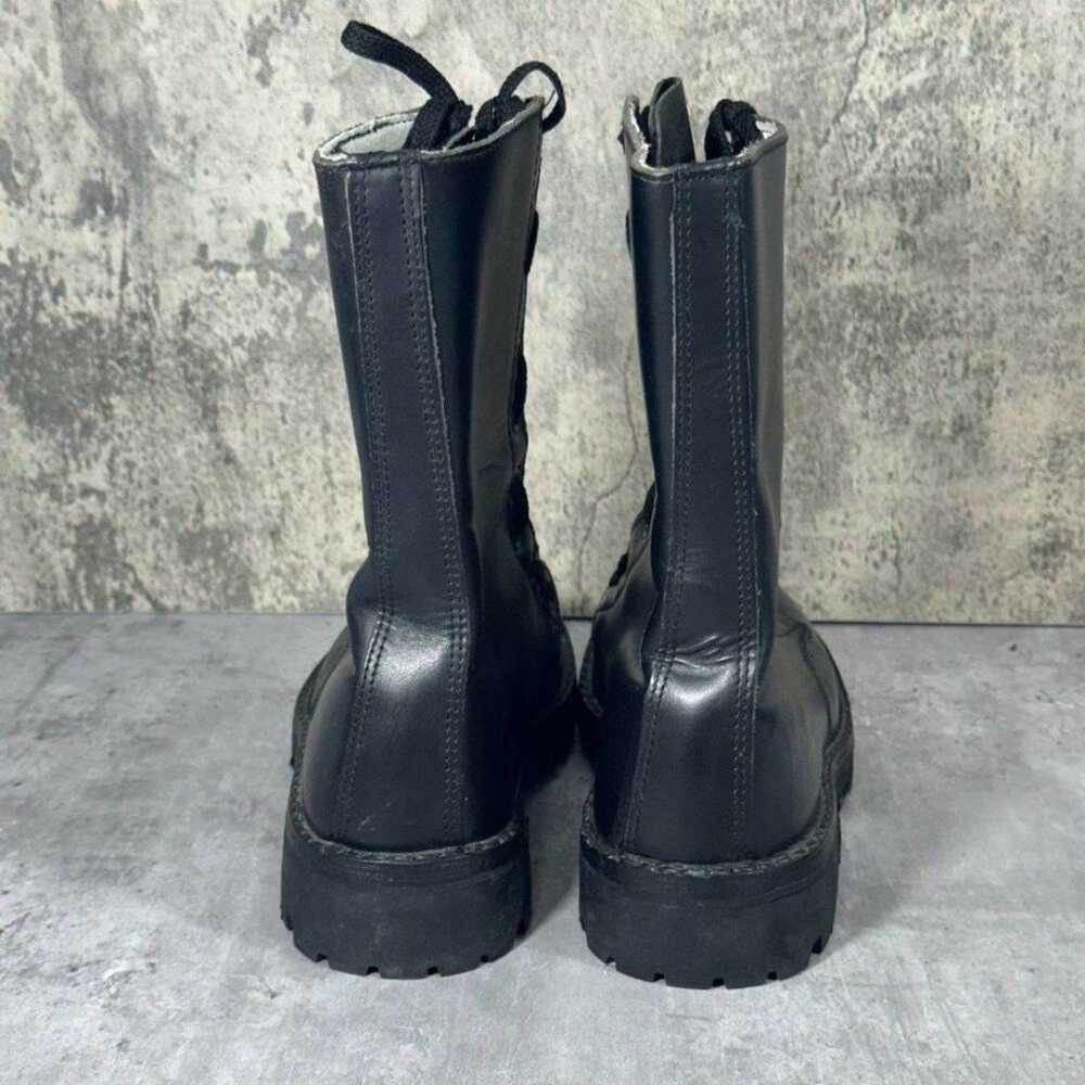 Italian Army Boots 38 Black Lindmar S Pisano Cont… - image 8