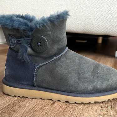 UGG Navy Mouton Boots - image 1