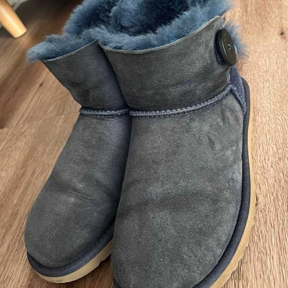 UGG Navy Mouton Boots - image 3