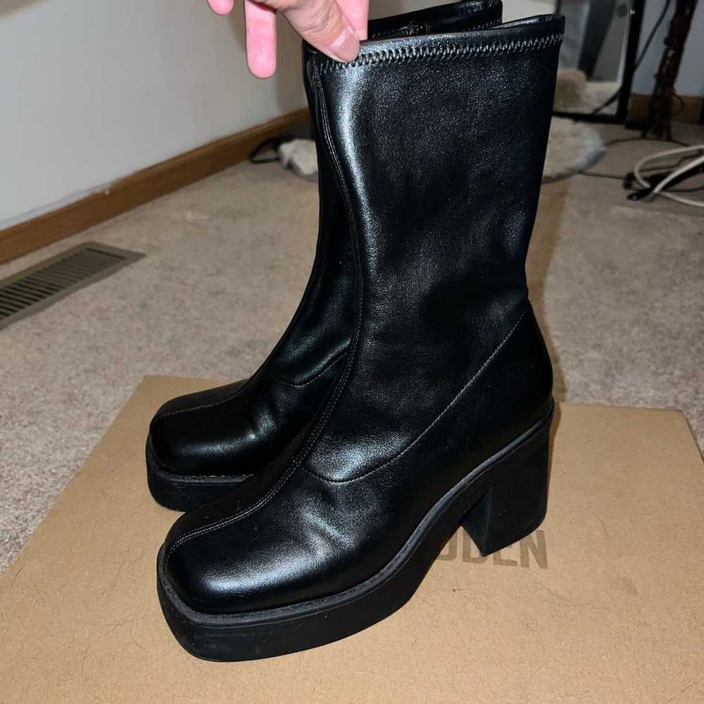 Steve Madden Klayton Black Boots - image 1