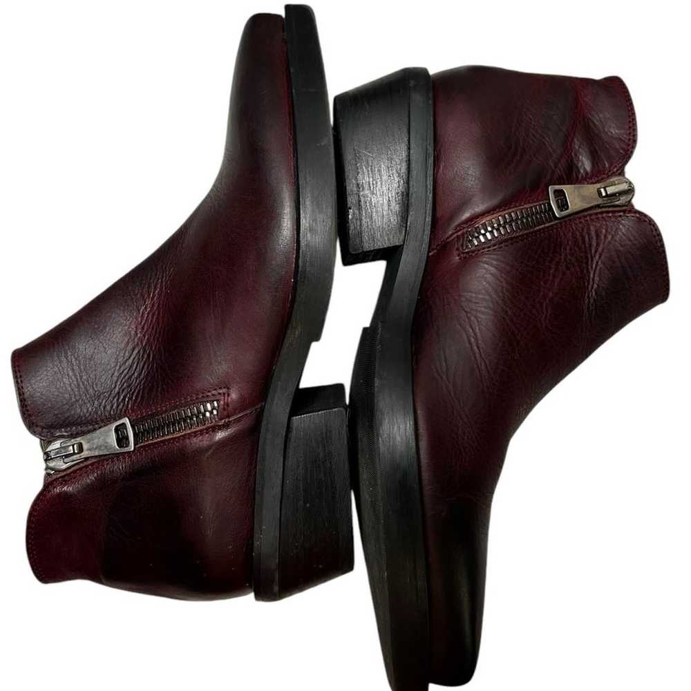 Steve Madden Short Boots Pointed Toe Dual Zipper … - image 3