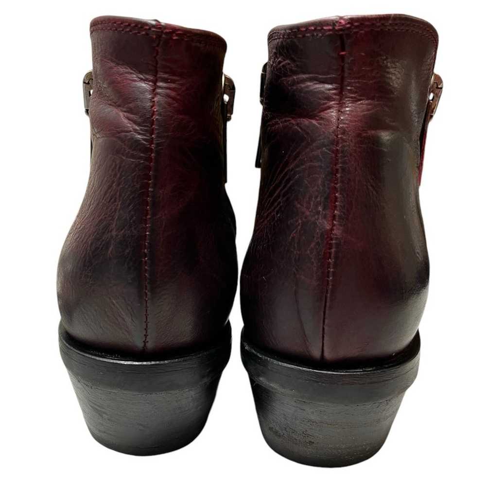 Steve Madden Short Boots Pointed Toe Dual Zipper … - image 5