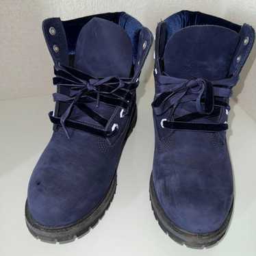 Timberland Navy High-Cut Boots - image 1