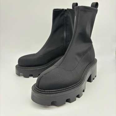 【Beautiful condition】ZARA Short Boots Track Sole B