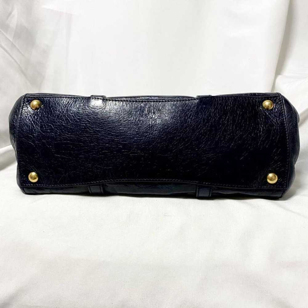 Miu Miu A4◎ Shoulder Bag 2-way Dark Navy - image 5