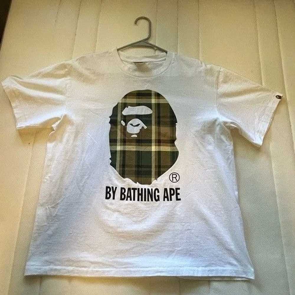 Bape Bape 2000’s Soldier Tee White L - image 1