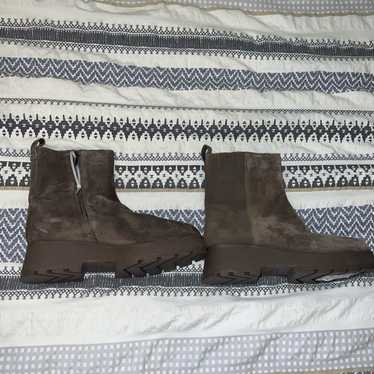 New Vince Camuto Neframes Brown Suede Leather Boot