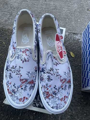 Kith × Vans Vans x Kith Slip on Floral Turtledove 