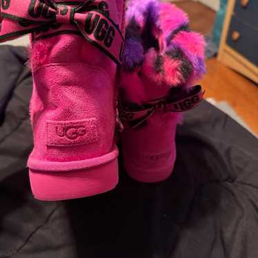 UGG Australia Pink Suede Boots