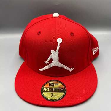 New Era Air Jordan Hat Men Embroidered Logo Fifty… - image 1