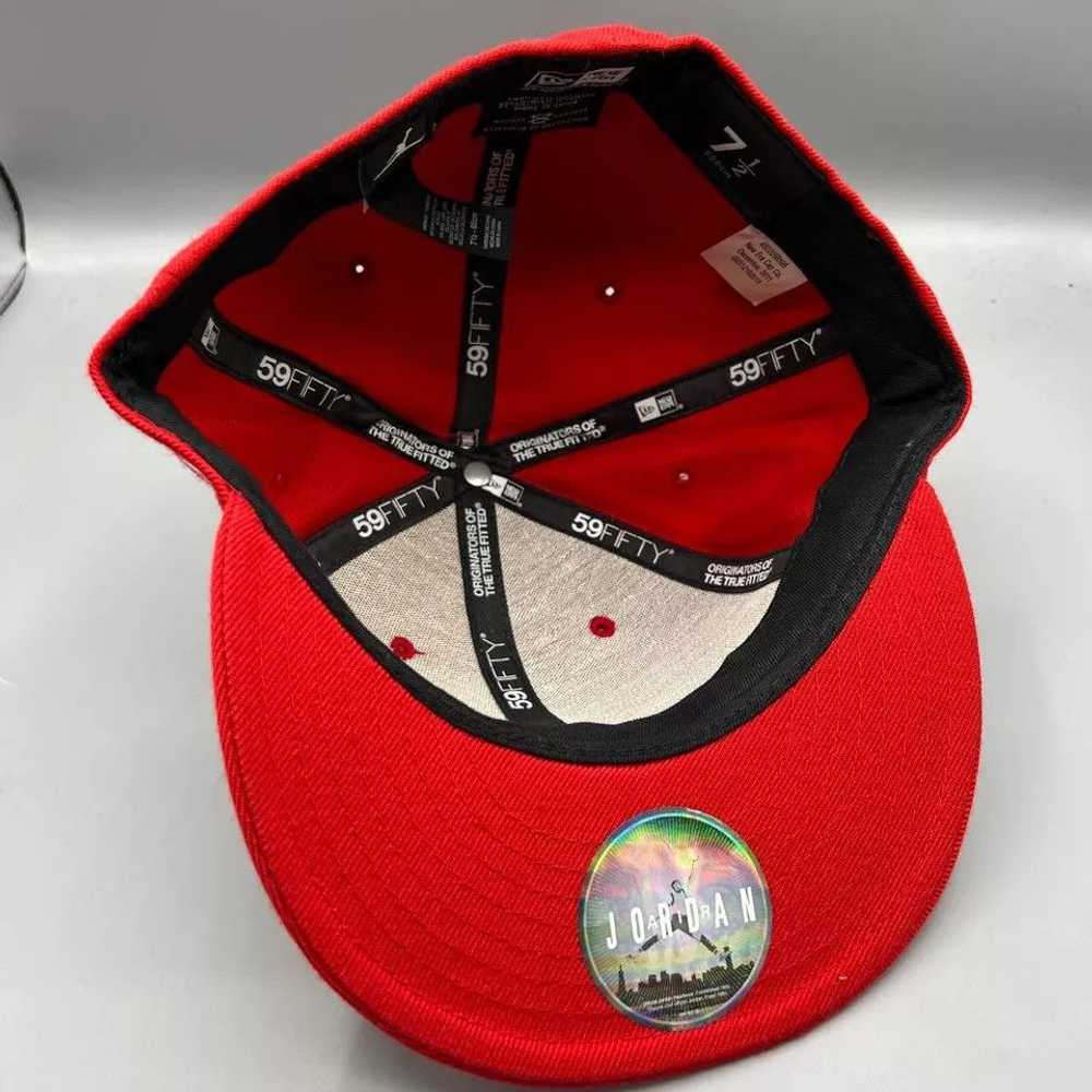 New Era Air Jordan Hat Men Embroidered Logo Fifty… - image 5