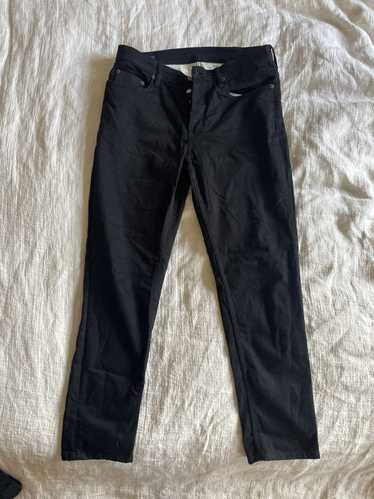 Acne Studios Cropped Jeans Blå Konst