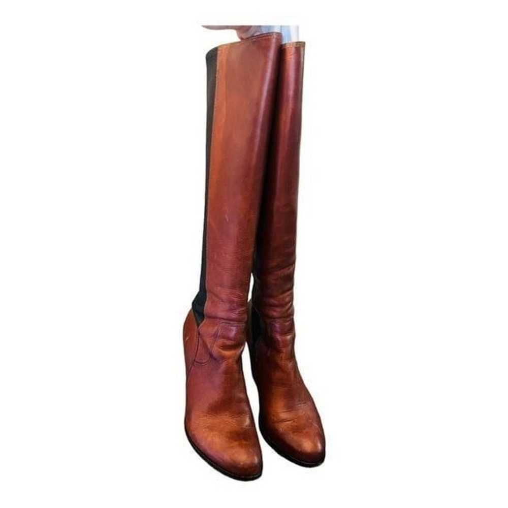 FRYE Mikaela Stretch Redwood Smooth Vintage Leath… - image 5