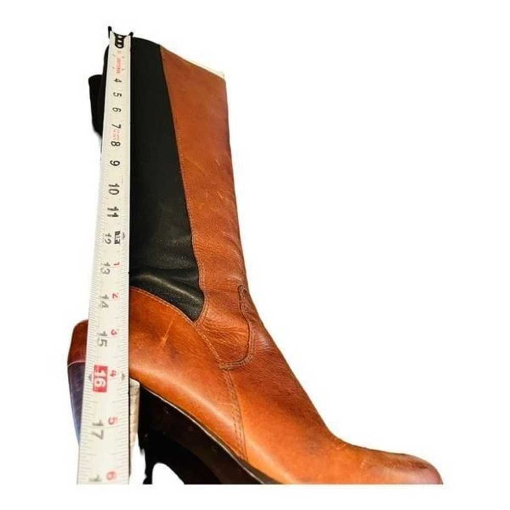 FRYE Mikaela Stretch Redwood Smooth Vintage Leath… - image 6