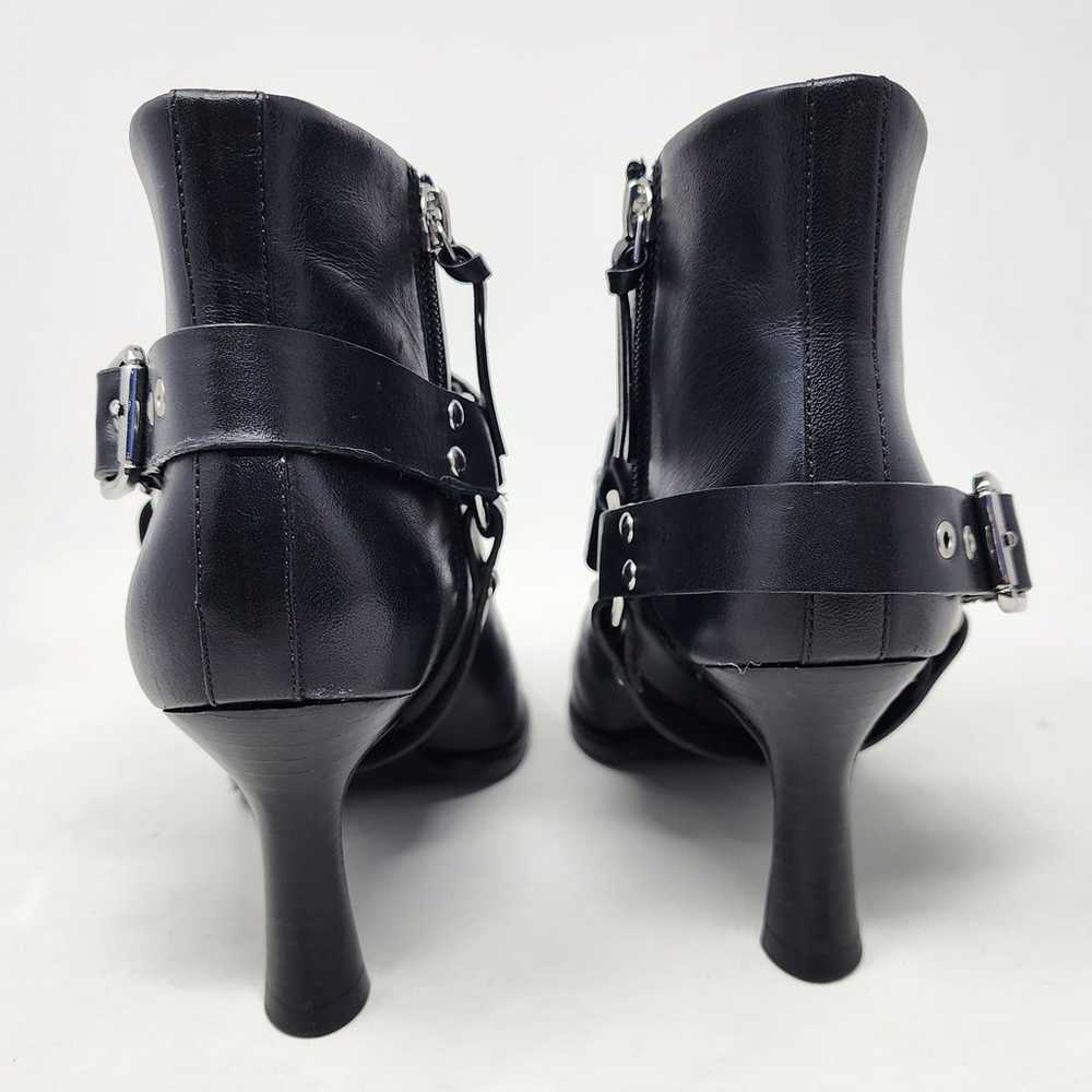 Reformation Silvia Ankle Boots Women 7.5 Black Le… - image 6