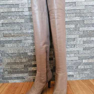 Himiko Cowhide Knee-High Boots 24.5cm - image 1