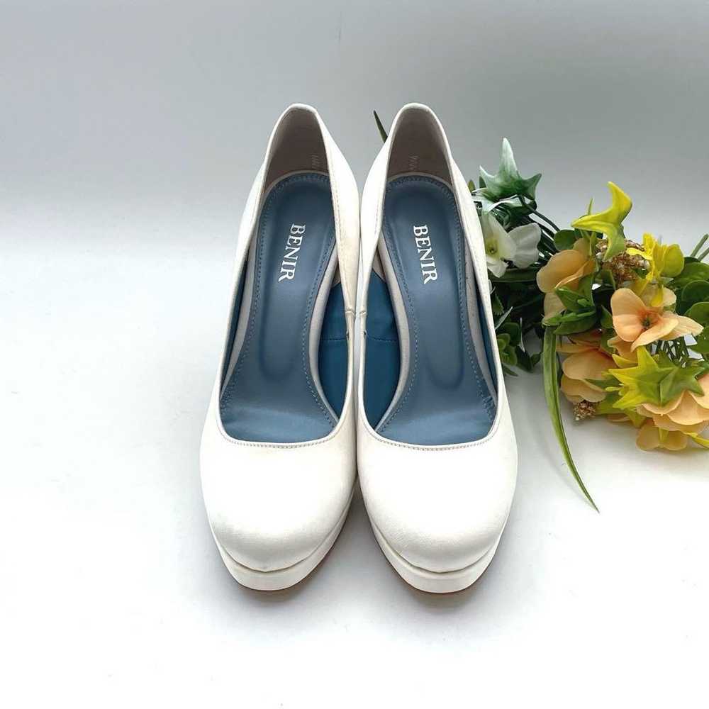 Excellent condition! BENIR wedding high heels in … - image 2