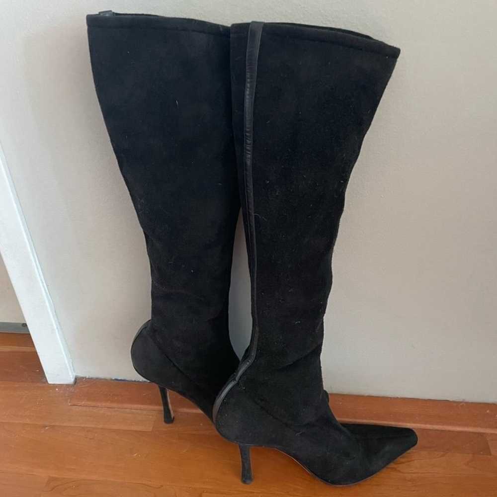 Jimmy Choo Holly Stretch Knee High Stiletto Boots… - image 2