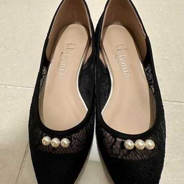 DIANA Diana Atemis Black Lace Pumps 22