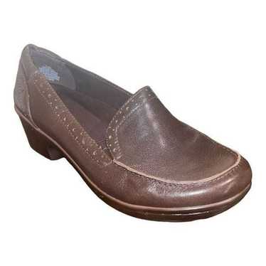 Easy Spirit Brown loafer slip-on leather sz 7.5