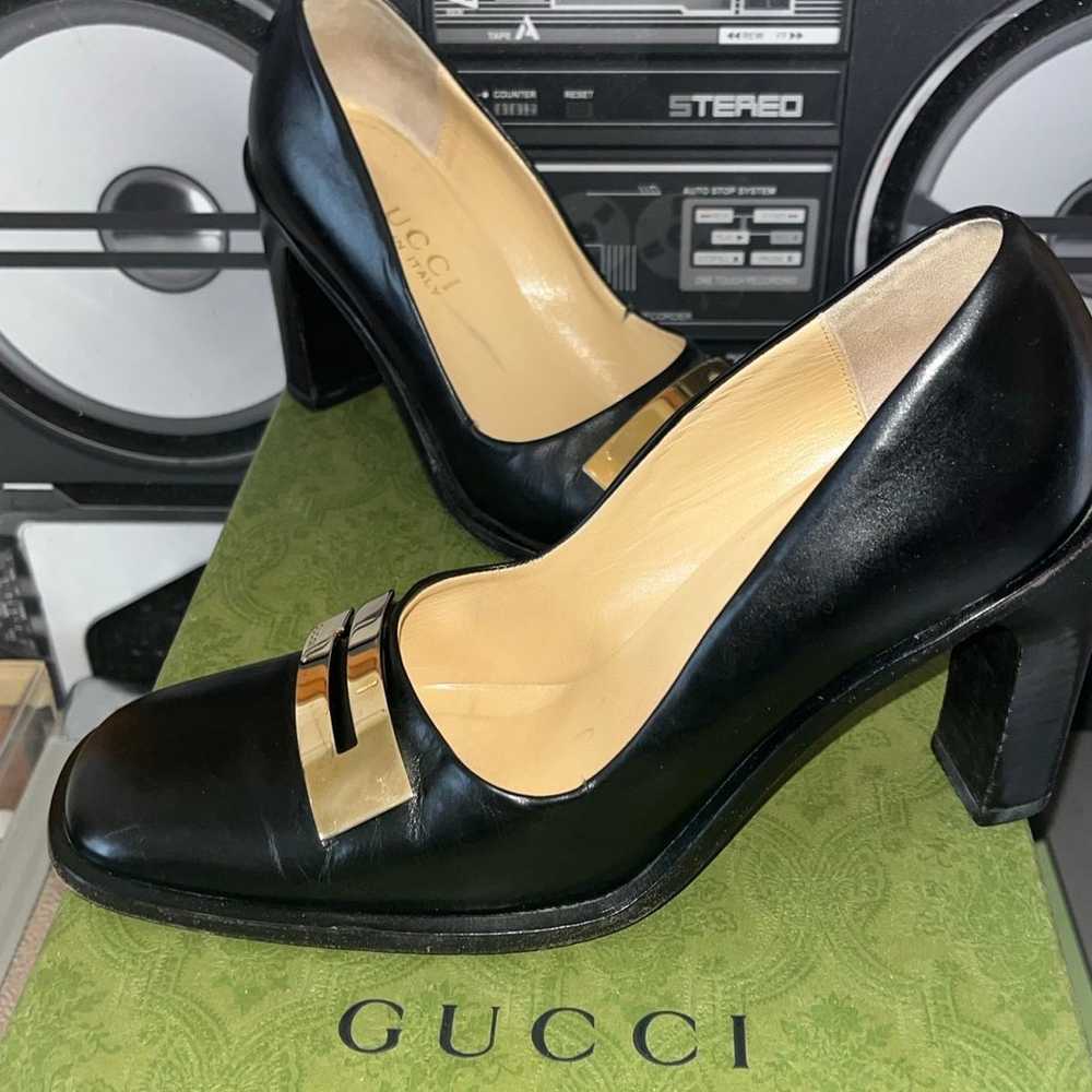 Vinatge Gucci Heeled Shoes - image 2