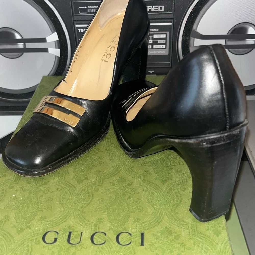 Vinatge Gucci Heeled Shoes - image 3