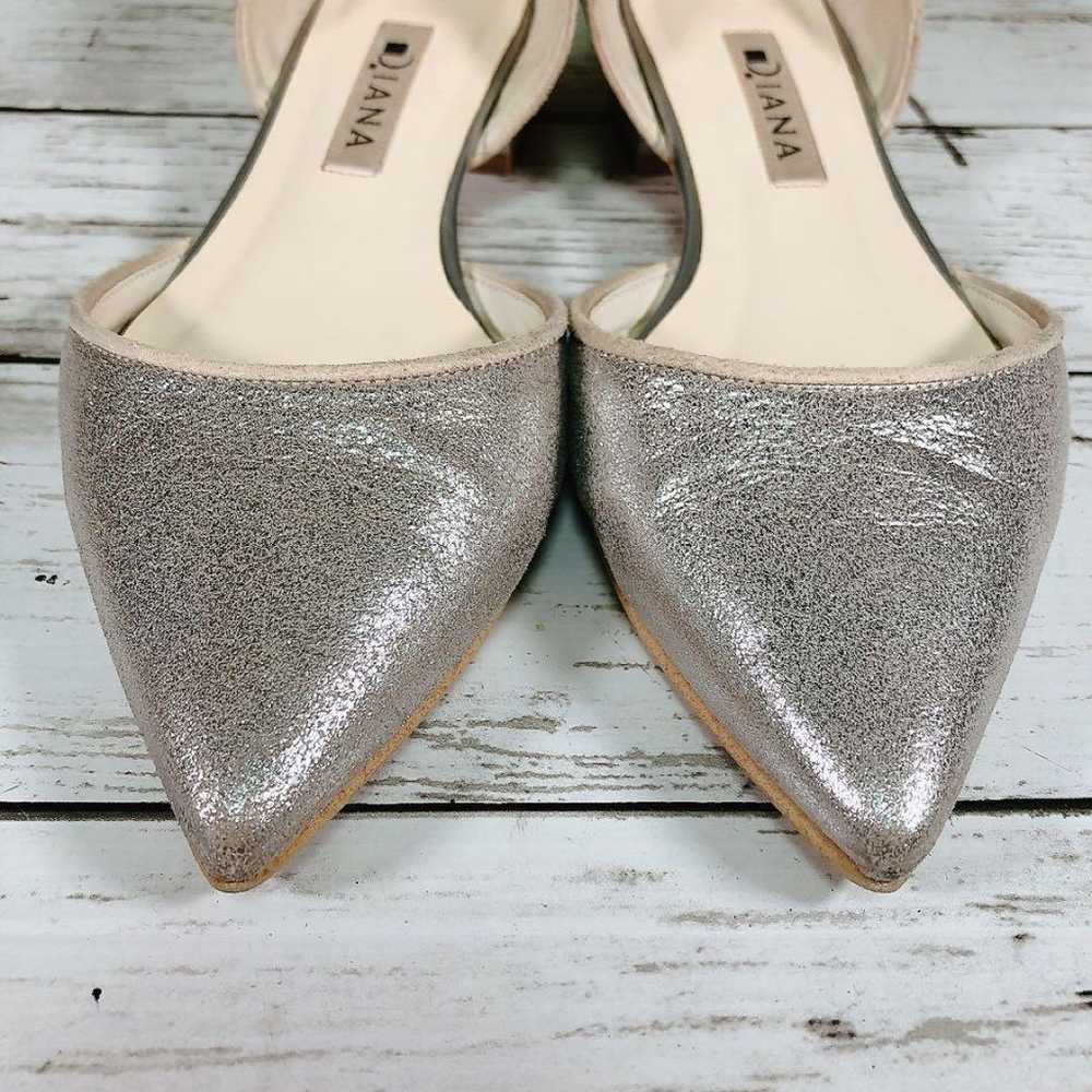 Diana [21.5] Flat Shoes Pumps Leather Pointed Toe - image 4