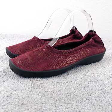 Arcopedico L15 Womens 40 EU Shoes Stretch Knit Red