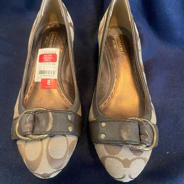 Coach ballet flats