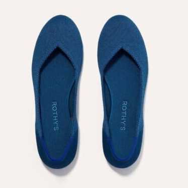 Rothy’s The Flat in Deep Ocean Dark Blue Women’s … - image 1