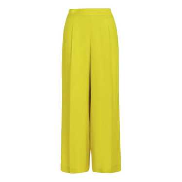 Carolina Herrera Silk straight pants